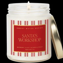 Sweet Water Decor Candles|Patterned Candles>Santa's Workshop - 9 oz