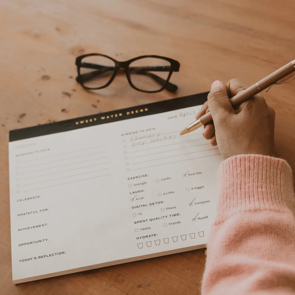 Sweet Water Decor Notepads>Self Care