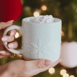 Sweet Water Decor Drinkware>Snowflakes 14 oz Mug