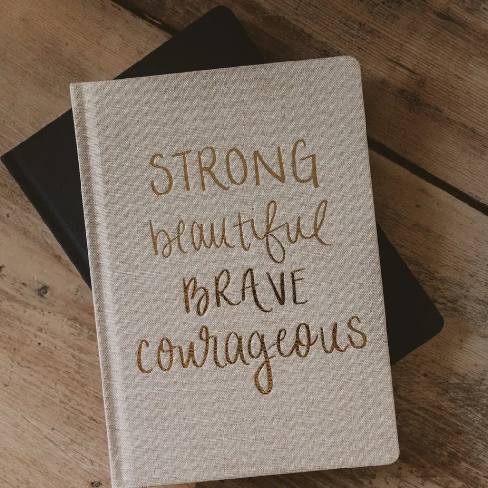 Sweet Water Decor Journals>Strong Beautiful Brave Courageous