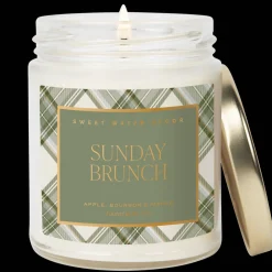 Sweet Water Decor Candles|Patterned Candles>Sunday Brunch - 9 oz