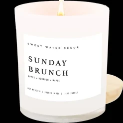 Sweet Water Decor Candles|11 Oz White Jars>Sunday Brunch - 11 oz