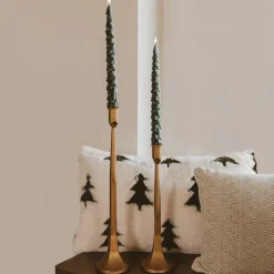 Sweet Water Decor Home Decor|Candles>Tree Taper Candles - Set of 2
