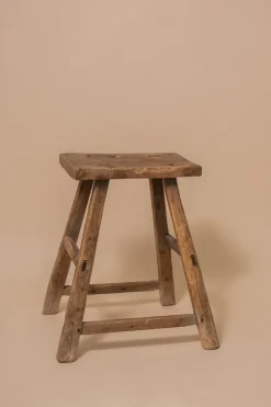 Shoppe At The Avenue Home Decor>VINTAGE elm STOOL