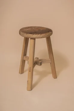 Shoppe At The Avenue Home Decor>VINTAGE elm STOOL