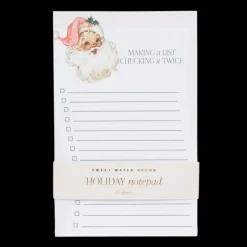 Sweet Water Decor Notepads>Vintage Santa