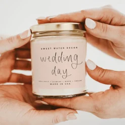 Sweet Water Decor Candles>Wedding Day - 9 oz
